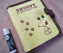 送料込 スヌーピー カードケース 40枚分 SNP-291/SNOOPY 名刺入れ ブック カード入れ 名刺ケース_画像4