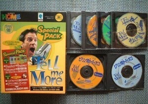 送込 シミュレーション英会話ソフト/Tell me More スペシャルパック 12枚組/テルミーモア Windows98 95 ヒアリングCD 海外旅行ヒヤリング　