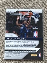 Panini NBA PRIZM 2018-19 Andrew Wiggins 99シリ_画像2