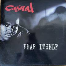 UK盤　LP Casual / Fear Itself. HIP 148. ハイエロ　ジャケ付きLP_画像1