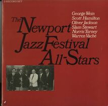 US85年プレスLP The Newport Jazz Festival All-Stars / Same【Concord Jazz CJ-260】Slam Stuart Oliver Jackson Scott Hamilton_画像1