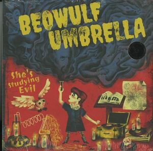 シュリンク未開封！国内盤2019年プレス12インチ Beowulf Umbrella / She's Studying Evil【Tiny Temple TT002】SSW フォーク Indie Folk
