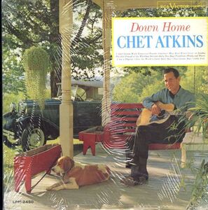 62年 USプレスLP！MONO盤 DG 深溝 シュリンク付 Chet Atkins / Down Home【RCA Victor / LPM-2450】チェット・アトキンス カントリー