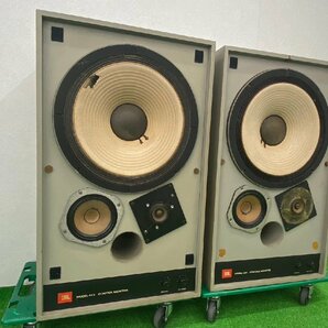 □t976 現状品★JBL 4311A  ペアスピーカー サランネット欠品 【2個口発送】の画像1