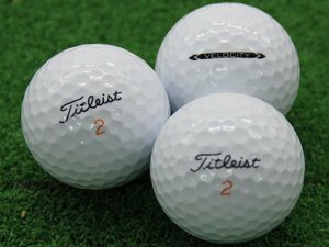 ABランク タイトリスト Titleist VELOCITY ホワイト 2022年モデル 30個 球手箱 ロストボール