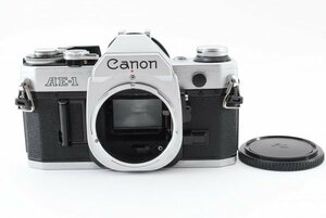 ★美品　動作確認済★ CANON キャノン 　AE-1 シルバー　ボディ フィルムカメラ　モルト新品交換済 防湿庫管理　#Y697