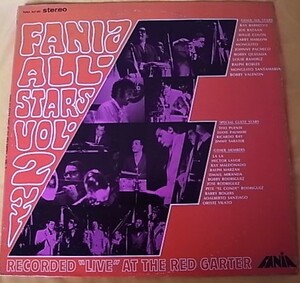 LP Fania All Stars / Live at The Red Garter Vol2 輸入盤 サルサの名盤