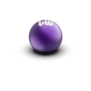  Like wise NAD purple shift knob circle shape all-purpose AT MT WE ARE LIKEWISEna Donna do8 10 12 1.25 1.5 lamp body 