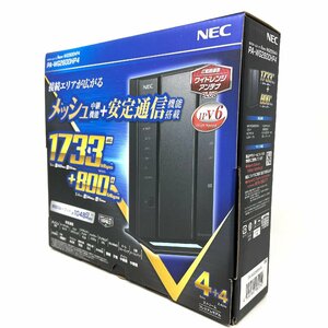 【美品】NEC Aterm PA-WG2600HP4 メッシュ中継機能+安定通信機能搭載 無線LANルーター Wi-Fi 5(11ac) 4+4 ストリーム 26710Y5129063D0