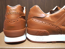 16年製 NEW BALANCE M576 GRB GRENSON ニューバランス グレンソン 別注 MADE.IN.ENGLAND 英国製 カーフスキンレザー ブラウン 茶 US11.5_画像8