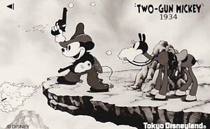 〆東京ディズニーランド TWO-GUN MICKEY 1934テレカ