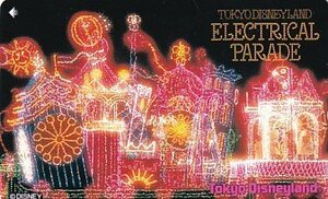 〆東京ディズニーランド ELECTRICAL PARADEテレカ2