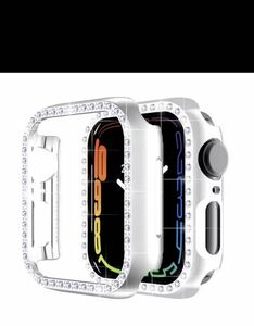 アップルウォッチ専用 41mm ラインストーンハードカバー Applewatch ハードバンパーケース
