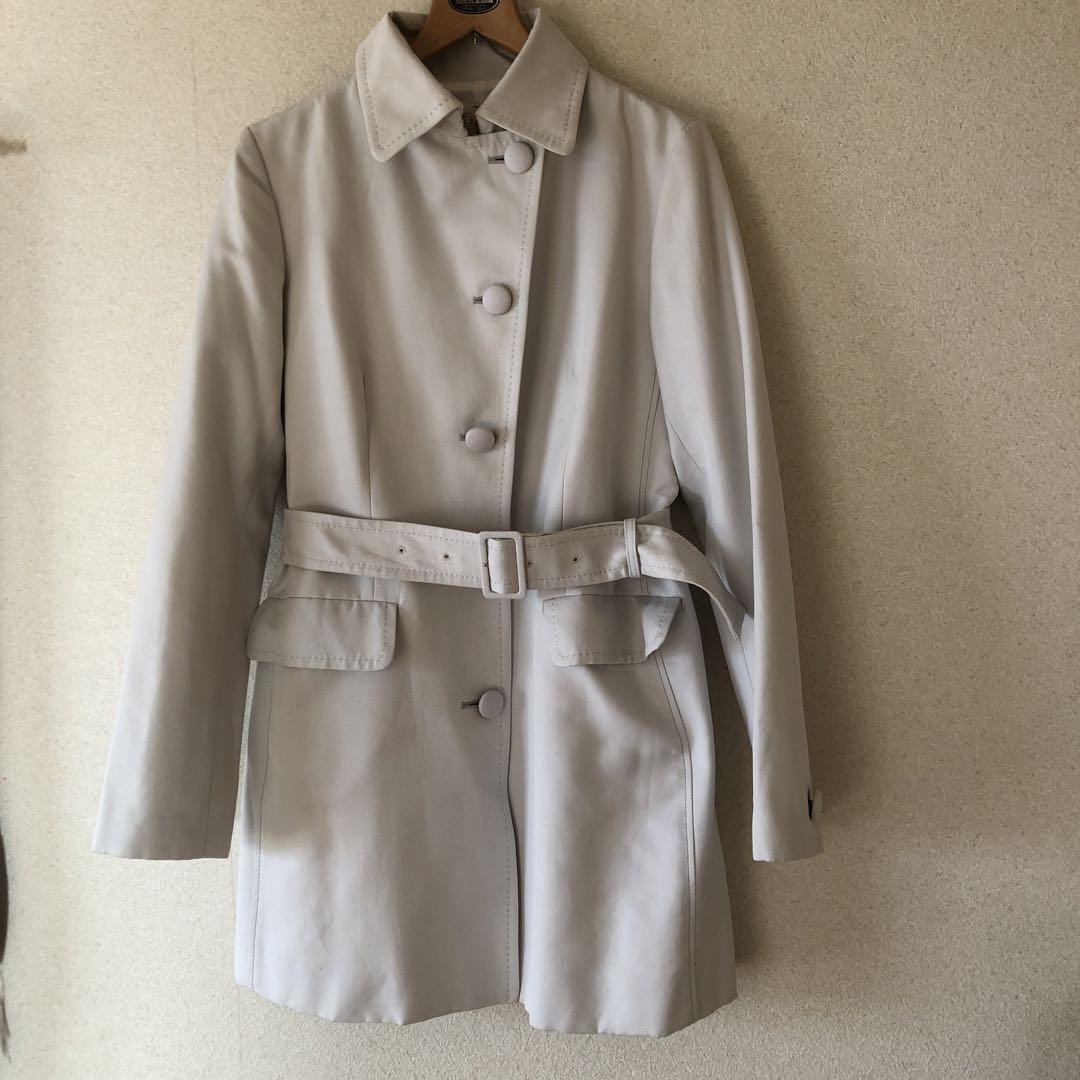新品 TRUSSARDI トラサルディ ステンカラーコート ナイロン コート