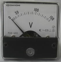 ♪♪DAIICHI/PSK-60CアナログVメータービンテージ品1個R050519♪♪_画像1