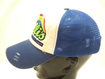 横浜最新 メッシュキャップ♪魅惑のRollis 青 メンズレディース 送料300円帽子野球帽38_画像4