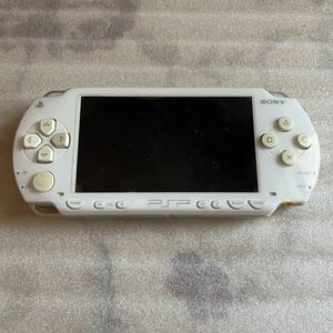 SONY PSP PSP-1000 ゲーム機 本体 ソニー Playstation Portable ホワイト プレイステーションポータブル 現状品