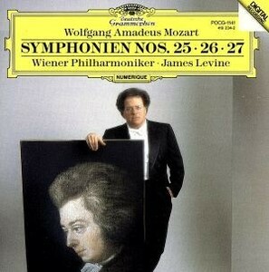 モーツァルト　交響曲　第２５番　ト短調／ジェイムズ・レヴァイン／ウィーン・フィルハーモニー管弦楽団