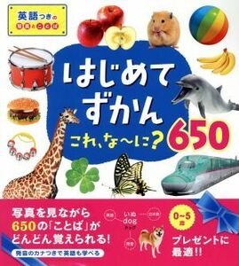 はじめてずかん　これ、な～に？６５０ 英語つきの写真とことば／永岡書店