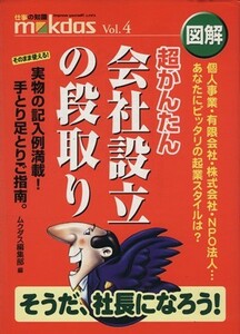 図解　超かんたん会社設立の段取り ｍｏｋｄａｓＶｏｌ．４／ムクダス編集部(編者)