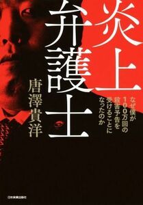 炎上弁護士 なぜ僕が１００万回の殺害予告を受けることになったのか／唐澤貴洋(著者)