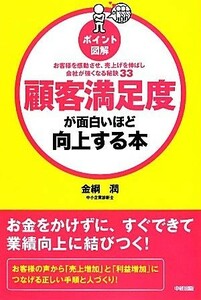 ポイント図解　顧客満足度が面白いほど向上する本 お客様を感動させ、売上げを伸ばし会社が強くなる秘訣３３／金綱潤【著】