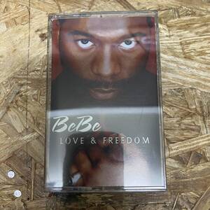 シ HIPHOP,R&B BEBE - LOVE & FREEDOM アルバム,名作 TAPE 中古品