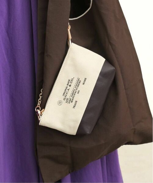 L'Appartement アパルトモン GOOD GRIEF! グッドグリーフ POUCH WITH FOLDING TOTE