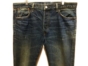  Levi's LVC W36(98×89) 55501 501xx reissue replica BIGE red ear 55 year jeans Denim 55 501 largish abroad made slim (.16)