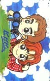 テレカ テレホンカード kinki kids ジャニーズ事務所 イラスト K5005-0041