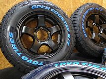 JB64 JB23 ジムニー 185/85R16 105/103N LT オープンカントリー R/T ショウワガレージ TYPE-M 5/139.7 マットブラック G_画像2