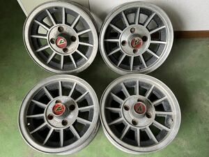 中古　TOYO Z WHEELS アルミホイール 14インチ　希少PCD114.3 4本　セット　当時物　旧車　新潟発　送料無料