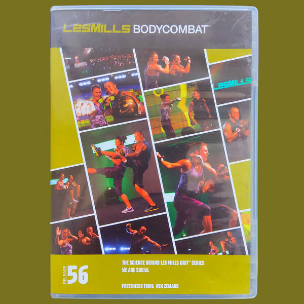 ボディコンバット 56 CD DVD LESMILLS BODYCOMBAT レスミルズ