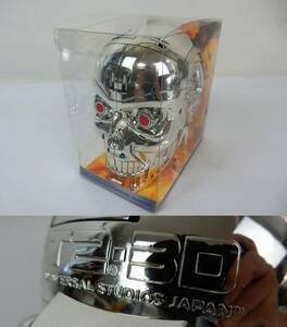 [USJ] универсальный Studio ограничение Terminator Skull head T2-3D печенье BOX inserting предмет только . земля производство товары б/у товар JUNK совершенно возвращенние товара не возможно .