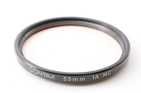 コンタックス CONTAX 55mm 1A MC カメラ レンズ 保護フィルター @2305