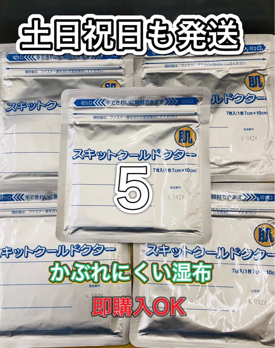 お手軽価格で贈りやすい ６袋 湿布 医薬部外品 スキットクールホワイト