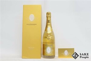 □1円～ ルイ・ロデレール クリスタル ブリュット 2009 750ml 12％ 箱 冊子 シャンパン