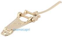 新品Bigsby B7GG USA Gold Tailpiece Original Kalamazoo Lineビグスビー ヴィブラート アーム テールピース ブリッジ ゴールド ビグズビー_画像1