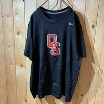 【KY458】NIKE ナイキ 半袖Tシャツ ブラック メンズ ポス_画像2