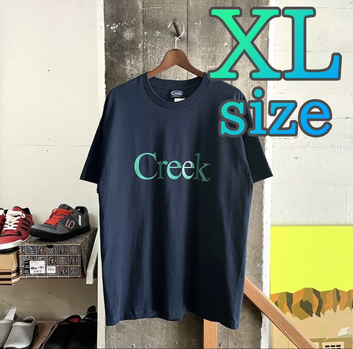 Creek Angler's Device Tシャツ クリーク XLサイズ ブラック|PayPayフリマ