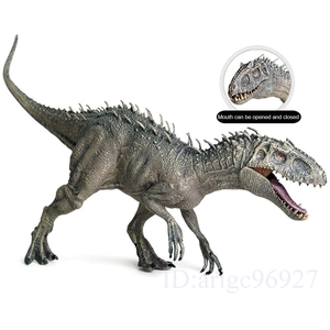 G963* plastic jula. India minas Rex action figure open mouse dinosaur world animal model child 