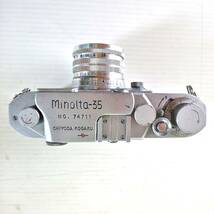 MINOLTA ミノルタ 35 II レンジファインダー SUPER ROKKOR 1:2.8 5cm_画像4