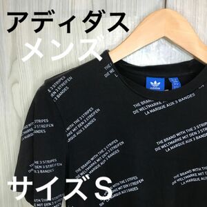 アディダス　プリントTシャツ　ブラック