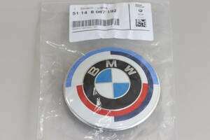 BMW純正品 M 50周年記念 クラシック エンブレム【M 50th Anniversary】7シリーズ G11 G12 F01 F02・3シリーズ E30 E36 E46 E90 E91 E92 E93