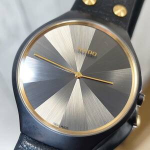 ラドー トゥルー シンライン RADO TRUE THINLINE リミテッドエディション 世界限定1001個 クォーツ 腕時計 スタッズ 稼動品 【10717