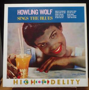【BB021】HOWLIN’ WOLF「Howling Wolf Sings The Blues (シングス・ザ・ブルース)」, 91 JPN mono 国内初回盤　★デルタ・ブルース