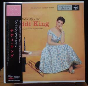 【JV176】TEDDI KING「Bidin' My Time (バイディン・マイ・タイム)」, JPN(帯) mono Reissue　★ジャズ・ボーカル/ビッグ・バンド