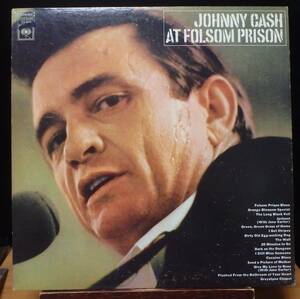 【CF106】JOHNNY CASH「At Folsom Prison」, 68 US Original　★カントリー/カントリー・ロック