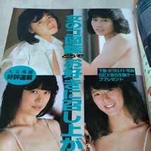 金と女に自信がつく　月刊ドリブ　1986年3月【表紙】松本典子_画像2