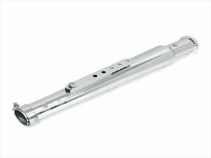 バイク アメリカン トランペット スリップオンマフラー 540mm シャドウ400 シャドウ750 スティード400 FTR223 レブル メッキ